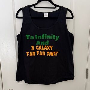 Disney themed tank top